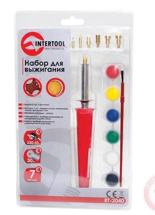 Набір для випалювання intertool rt-2040