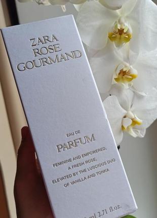 Zara rose gourmand 80 мл1 фото