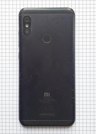 Задня кришка xiaomi mi a2 lite (daisy sprout) для телефону б/в чорний