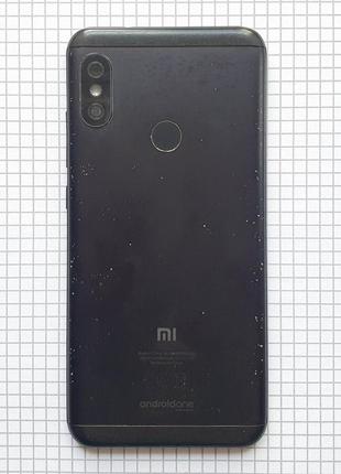 Задняя крышка xiaomi mi a2 lite (daisy sprout) для телефона б/у черный