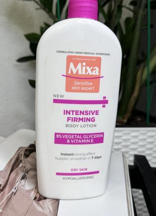 Интенсивно укрепляющий лосьон для тела для сухой кожи - mixa intensive firming body lotion 400ml5 фото