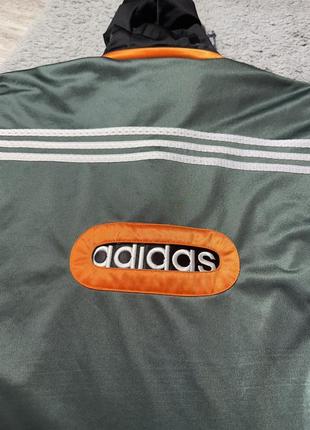 Оригинальная, максимально крутая, винтажная кофта от бренда “adidas – vintage”9 фото