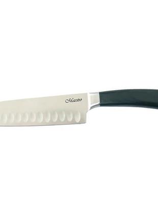 Ніж santoku 18 см maestro mr-1465