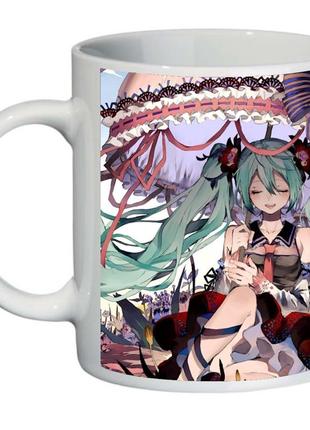 Чашка мику хацунэ hatsune miku (кружка supercup hm 001)