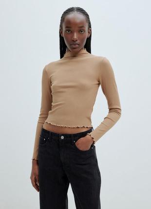 Базовий топ з довгим рукавом monki