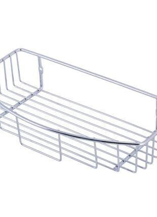 Полиця для ванної напівовальне besser km-0282c 30х16.5х6 см