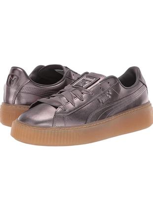 Кроссовки женские puma basket platform luxe. оригинал.