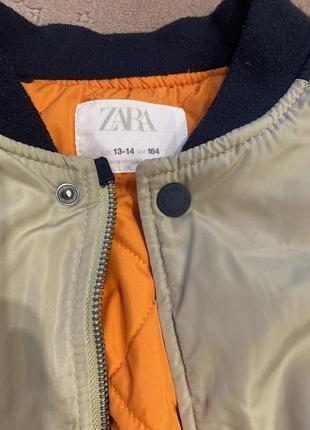 Бомбер zara2 фото