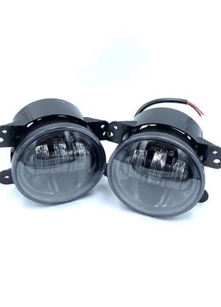 Протитуманні фари volkswagen t5 led в бампер (ledt5)