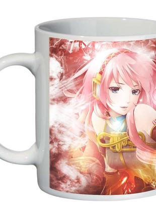 Чашка мегуріне лука megurine luka (мережка supercup ml 0014)1 фото