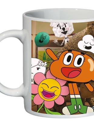 Кружка удивительный мир гамбола (чашка-supercup-g-008)