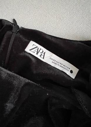 Шикарный бархатный топ от zara3 фото