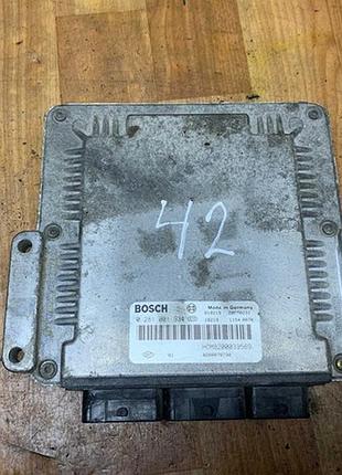 Блок управління двигуном renault megane 1.9dci 0281001934 2001...