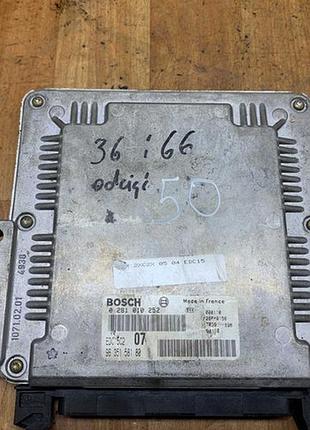 Блок управління двигуном peugeot 406 2.0hdi 0281010252 1999-20...
