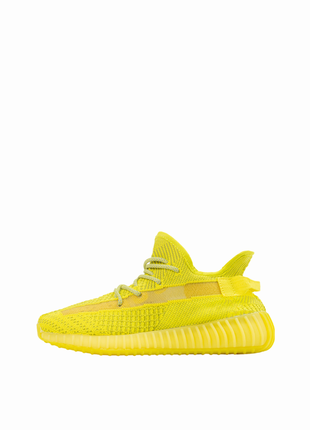 Adidas yeezy boost 350 v2 yellow glow in dark - скидка.