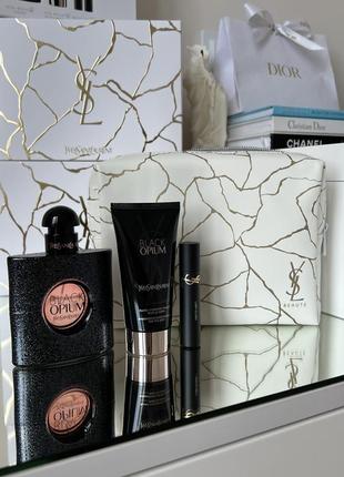 Подарочный набор ysl black opium