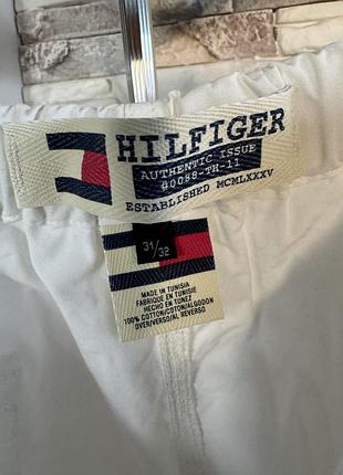 Хлопковые широкие брюки tommy hilfiger4 фото