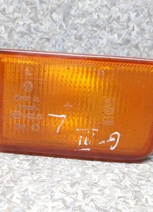 Повторювач поворотів у бампер лівий volkswagen golf iii 1991-1...