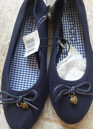 ♥️ esmara (эсмара) очаровательные фирменные очень классные туфли без каблука7 фото