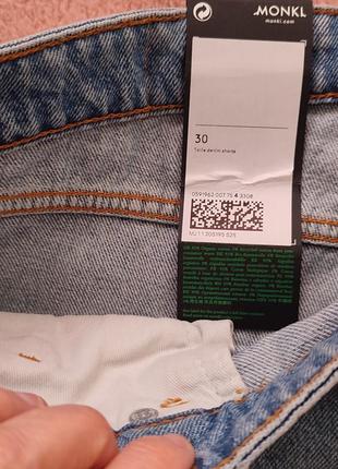 Женские джинсовые шорты monki размер 306 фото