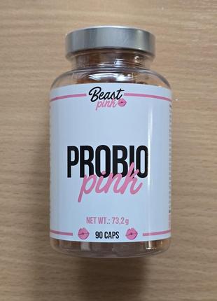 Beastpink, probio pink, уникальный про- и пребиотический комплекс, женская серия, 90 капсул