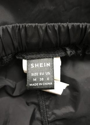 Шикарні карго - штани, парашути. shein чорного кольору, розмір m-l6 фото