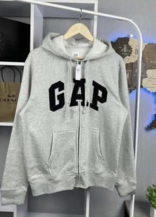 Оригинальная кофта зп-худи gap, кофта щипка геп