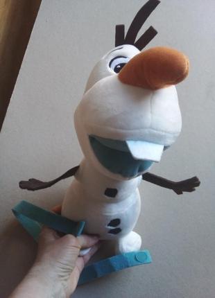 Мягкая игрушка frozen снеговик олаф англия 30см5 фото