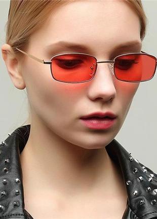 Последние 💥💥💥стильные маленькие прямоугольные солнцезащитные очки