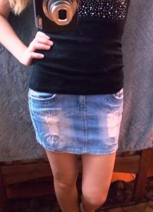 Джинсова спідниця італія
