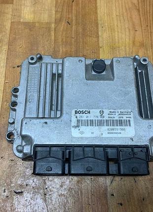 Блок управління двигуном renault megane scenic 1.9dci 02810117...