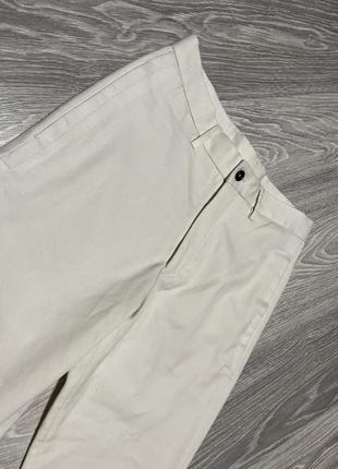 Классические прямые светлые белые брюки брюки zara7 фото