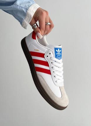 Adidas samba og 'white scarlet'5 фото