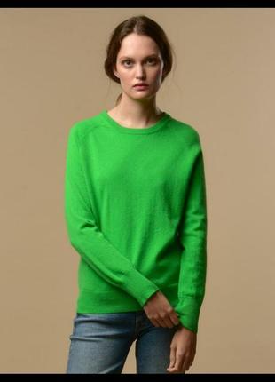 Кашемировый,шерстяной свитер benetton,в стиле zara