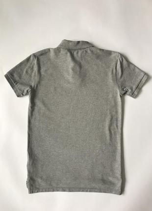 Шикарна футболка polo ralph lauren сірого кольору, розмір s3 фото