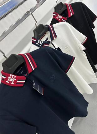 Поло в стилі tommy hilfiger