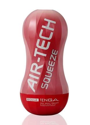 Мастурбатор tenga air-tech squeeze regular, стисливий корпус, ...