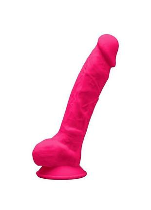 Фалоімітатор silexd johnny pink (model 1 size 7in), двошаровий...
