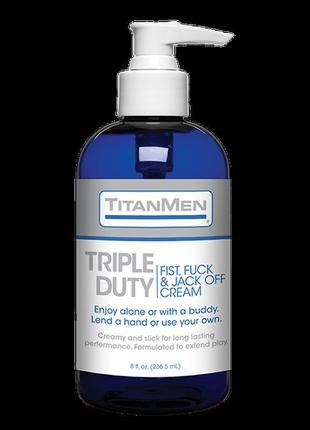 Густа змазка для фістинга doc johnson titanmen - triple duty (...