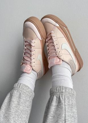 Nike wmns court legacy lift 'light soft pink'7 фото