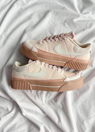 Nike wmns court legacy lift 'light soft pink'