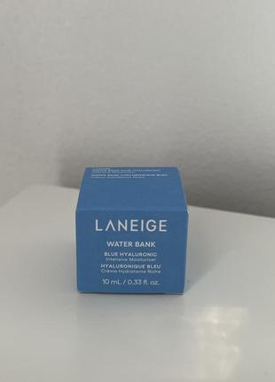 Laneige зволожуючий крем з гіалуроною кислотою water bank blue hialuronic