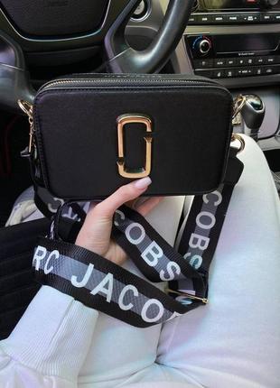 Женская сумочка marc jacobs black gold