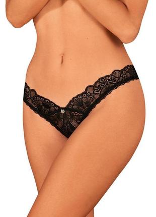 Obsessive donna dream crotchless thong xs/s