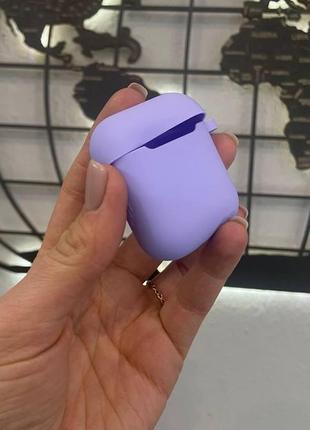 Чехол для наушников silicone case  для airpods 1/2,чехол для наушников аирподс 1/22 фото