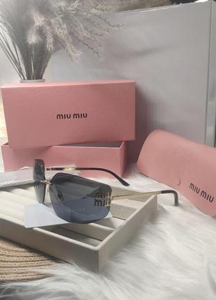 Солнцезащитные очки miu miu/женские очки миу миу1 фото