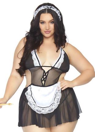 Костюм гірський leg avenue fantasy french maid xl/xxl, плаття,...