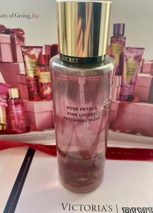 Victoria's secret rose lychee fragrance mist2 фото