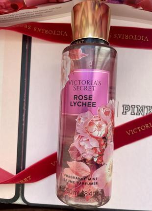 Victoria's secret rose lychee fragrance mist3 фото
