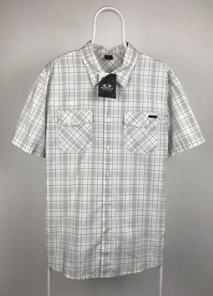 Винтажная рубашка с коротким рукавом oakley vintage stussy carhartt